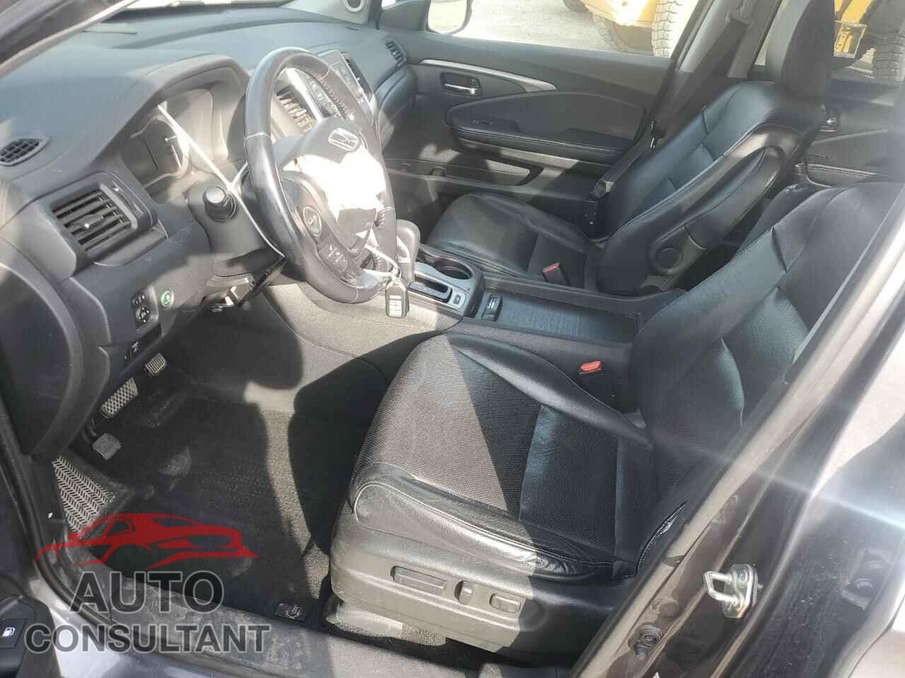 HONDA RIDGELINE 2017 - 5FPYK3F59HB033424