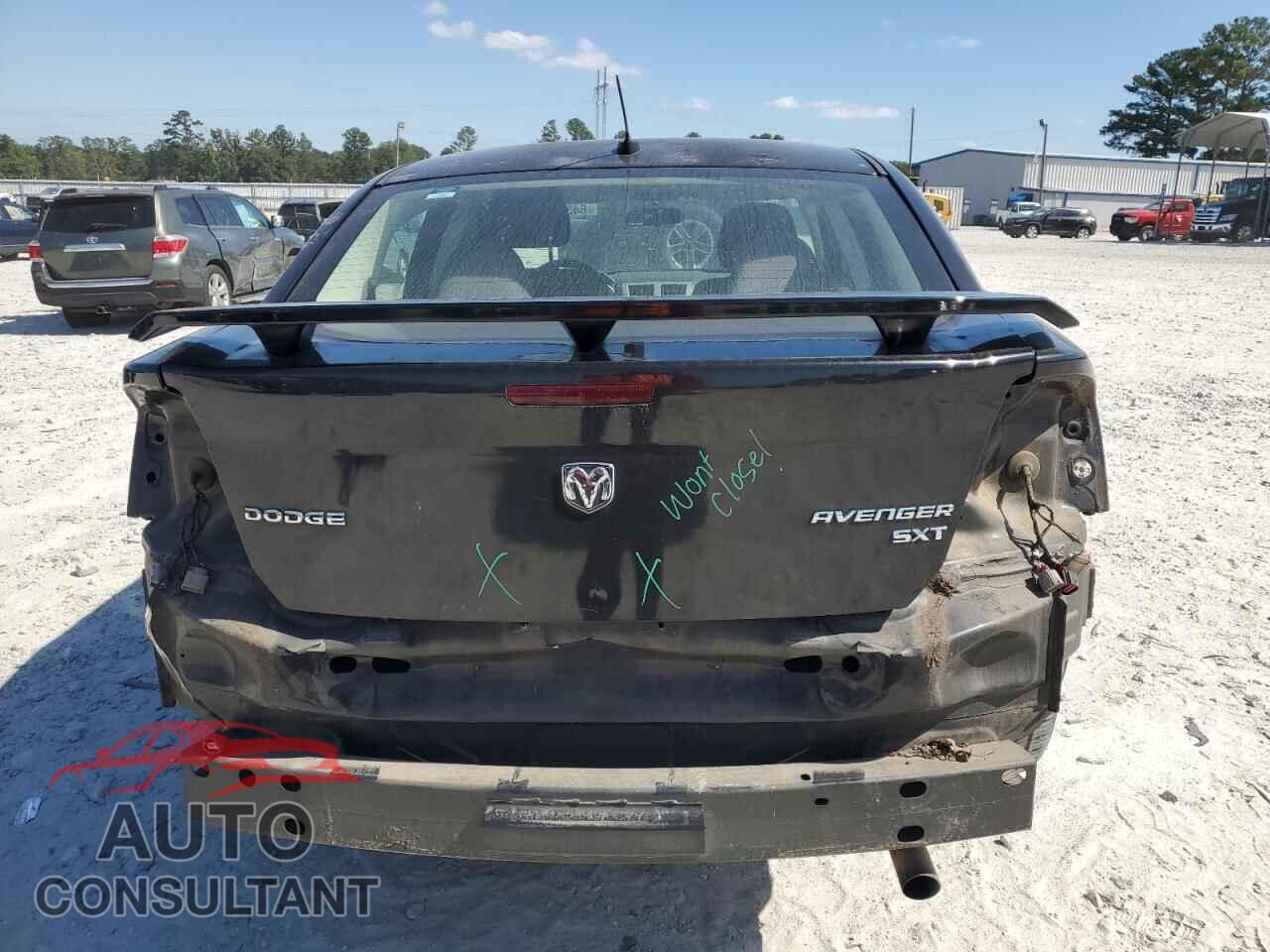 DODGE AVENGER 2010 - 1B3CC4FBXAN132984
