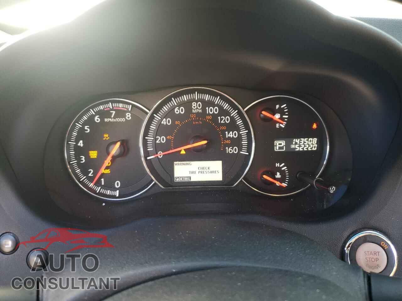 NISSAN MAXIMA 2012 - 1N4AA5AP8CC837033