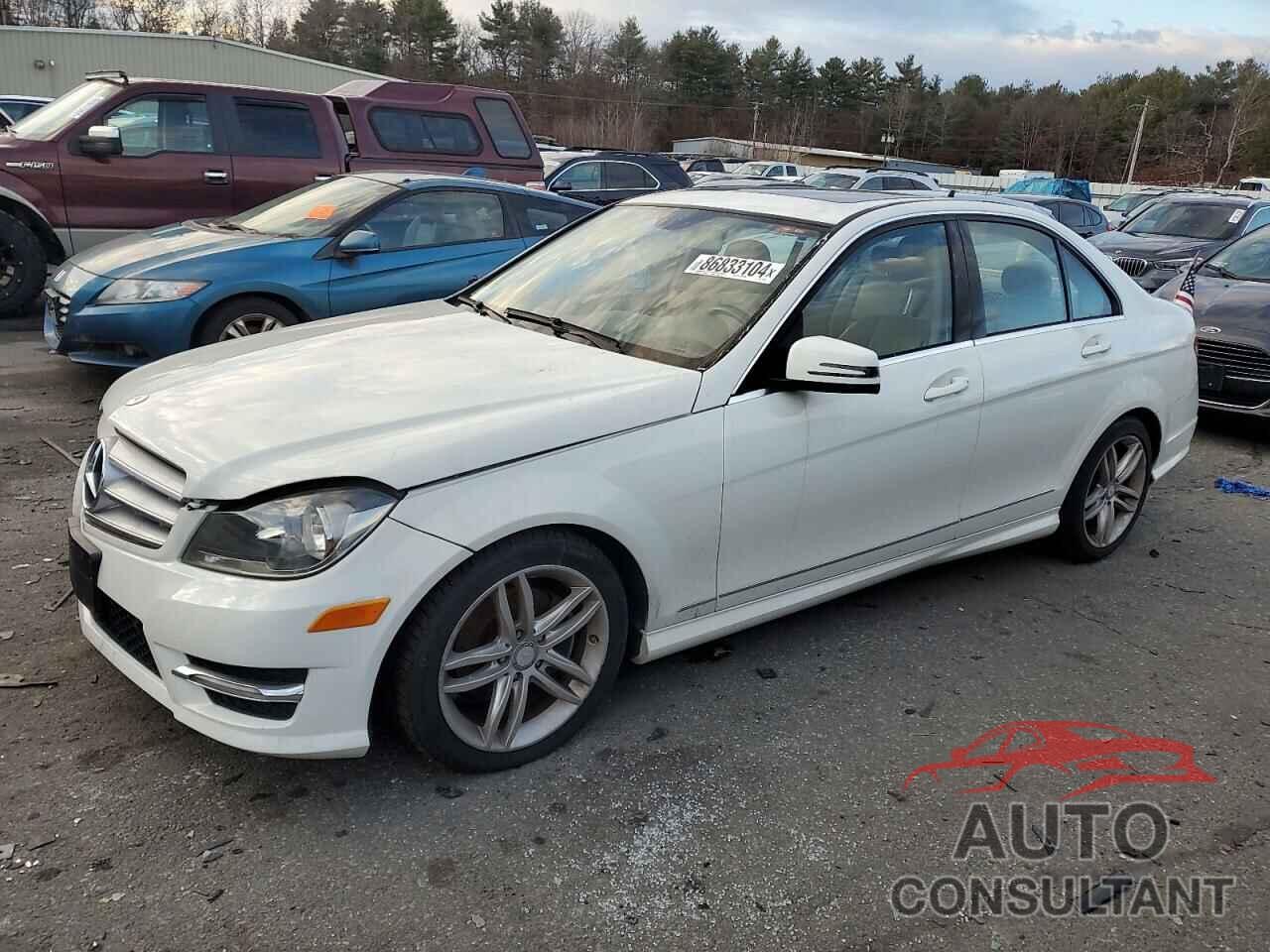 MERCEDES-BENZ C-CLASS 2012 - WDDGF8BB3CR191994