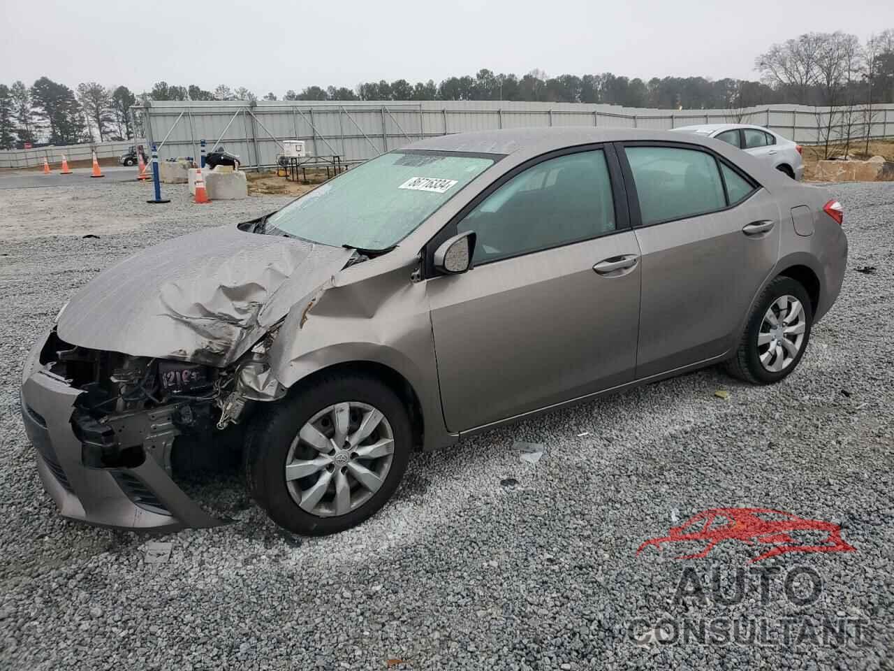 TOYOTA COROLLA 2016 - 2T1BURHE1GC725267