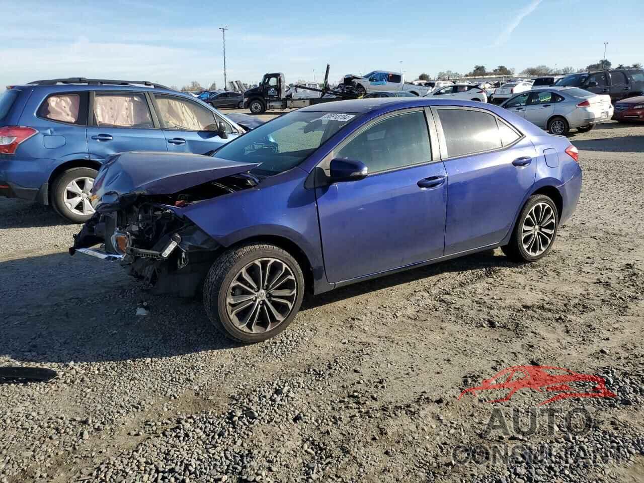 TOYOTA COROLLA 2014 - 5YFBURHE1EP145062