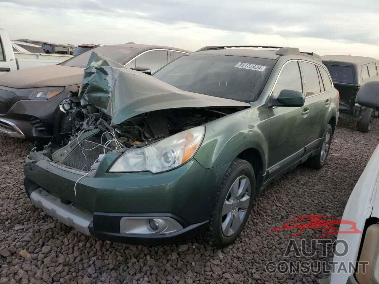 SUBARU OUTBACK 2010 - 4S4BRDJCXA2381596