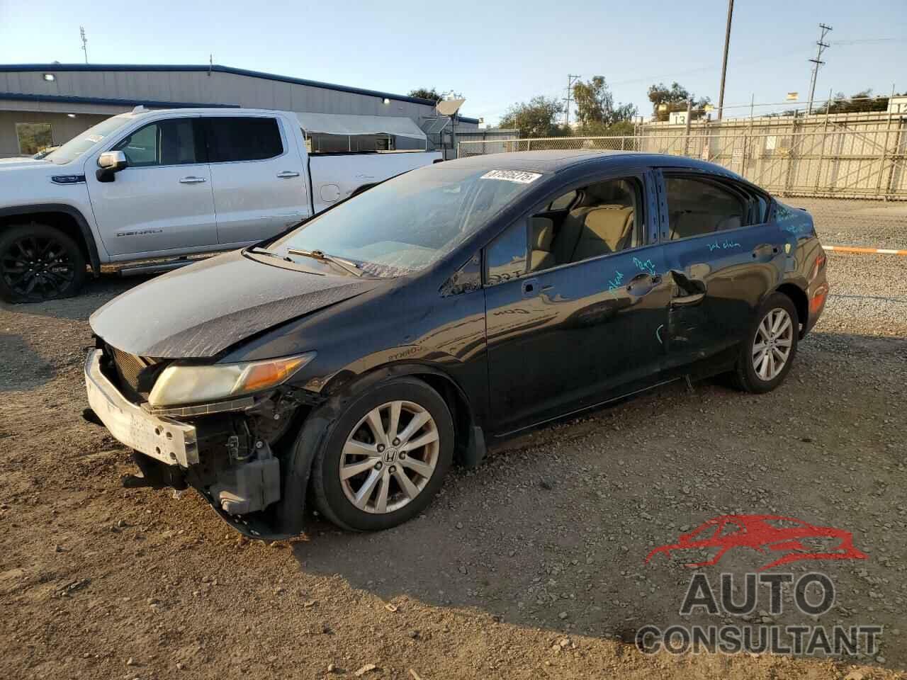 HONDA CIVIC 2012 - 19XFB2F84CE301525