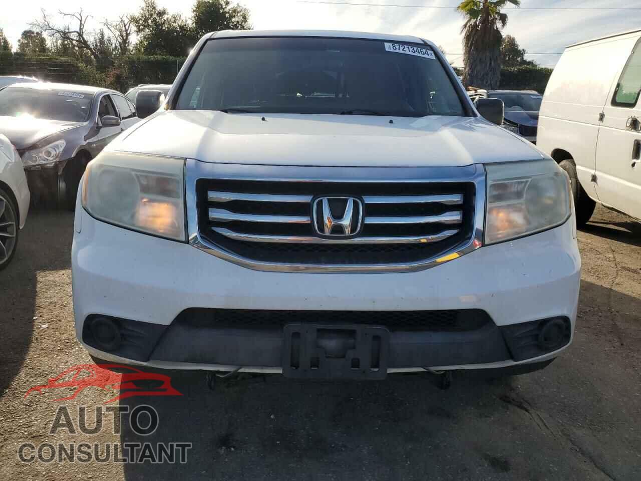 HONDA PILOT 2012 - 5FNYF4H22CB027365