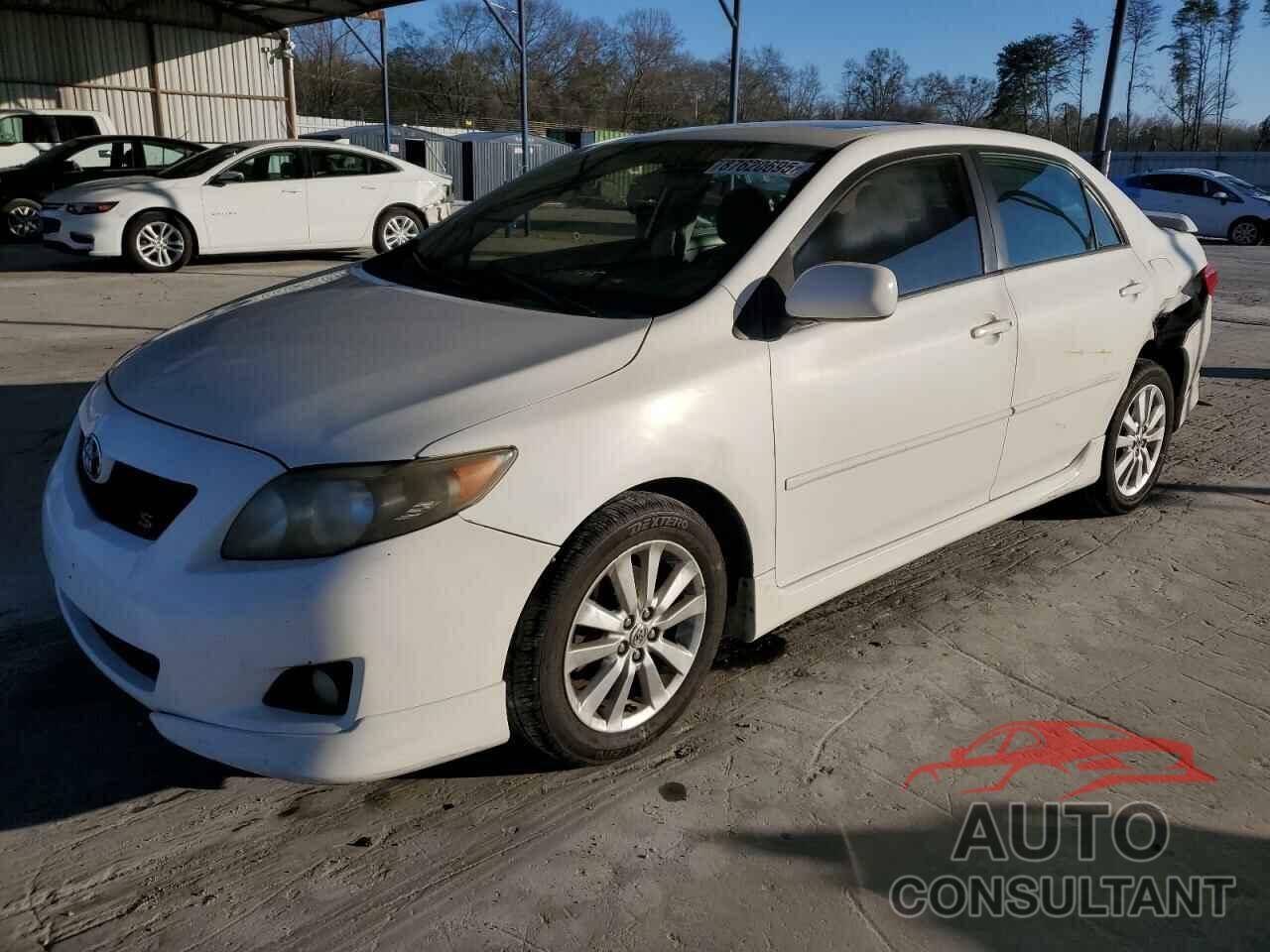 TOYOTA COROLLA 2009 - 1NXBU40E89Z137852