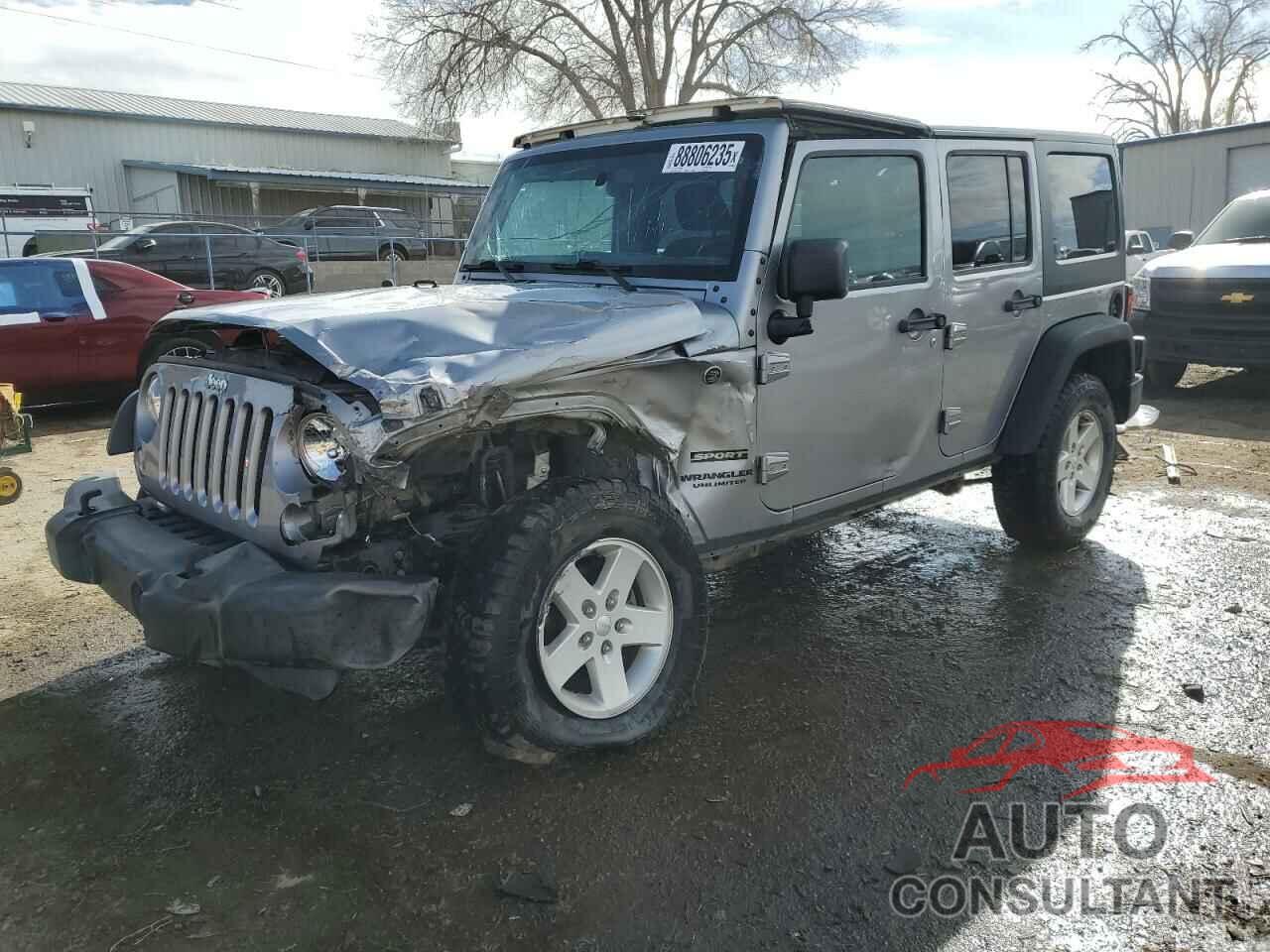 JEEP WRANGLER 2017 - 1C4HJWDG6HL596252