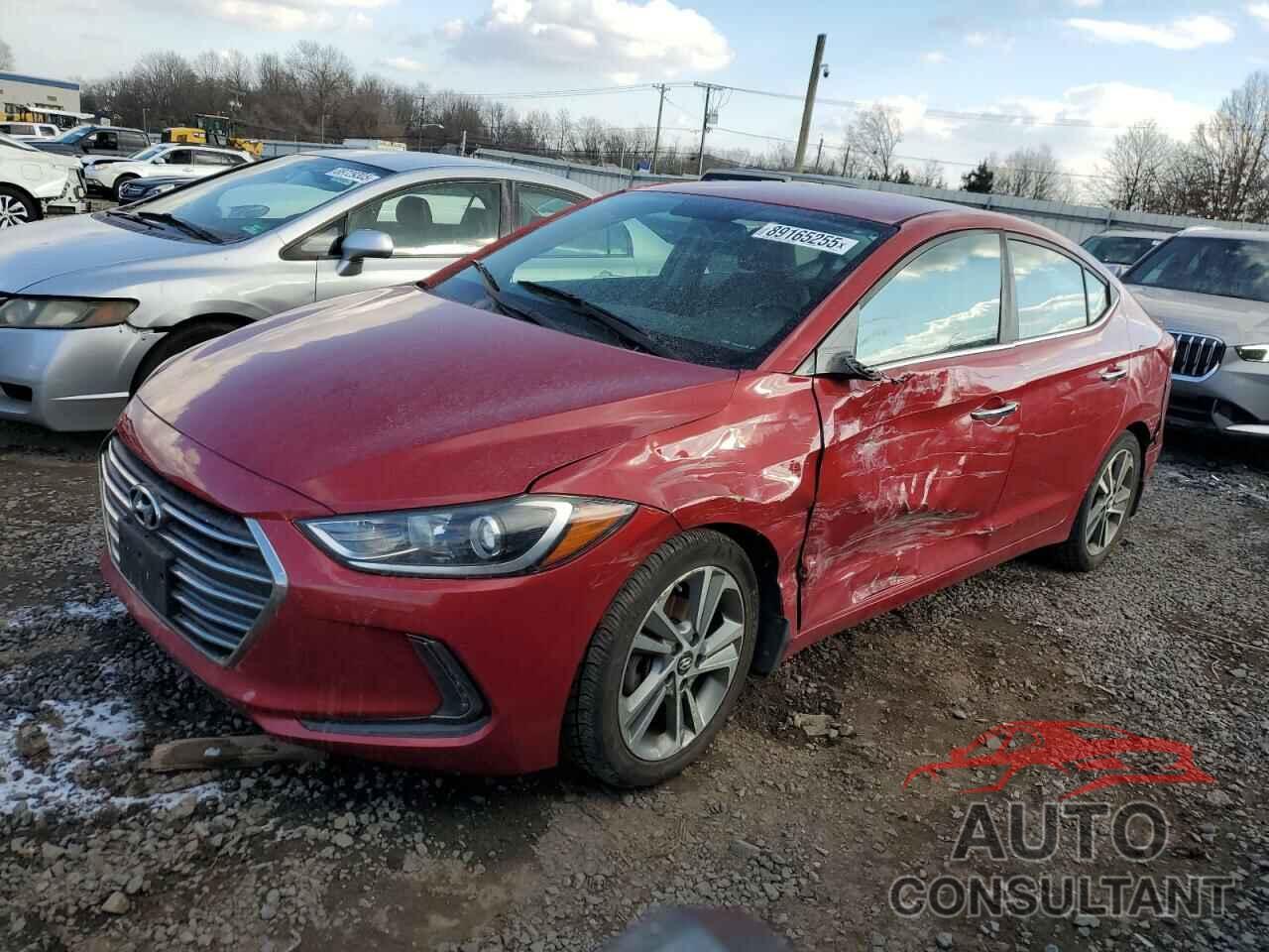 HYUNDAI ELANTRA 2017 - KMHD84LF8HU339512