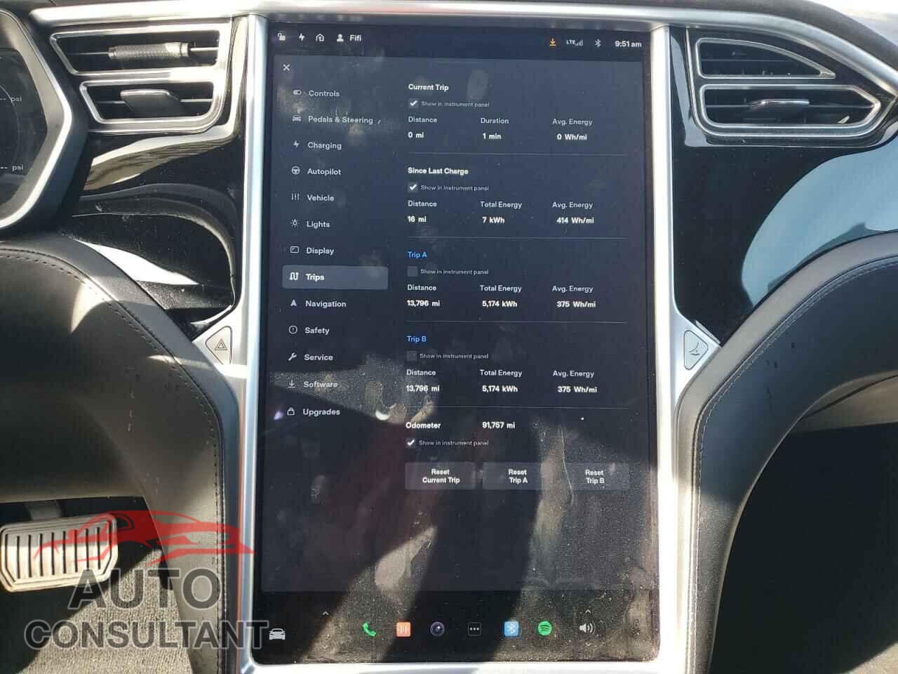 TESLA MODEL S 2016 - 5YJSA1E2XGF138985