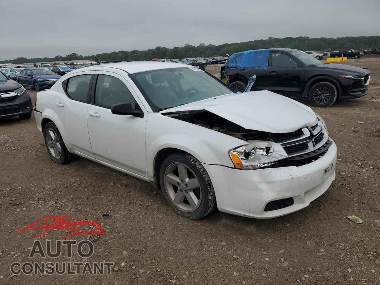 DODGE AVENGER 2012 - 1C3CDZAB6CN147411