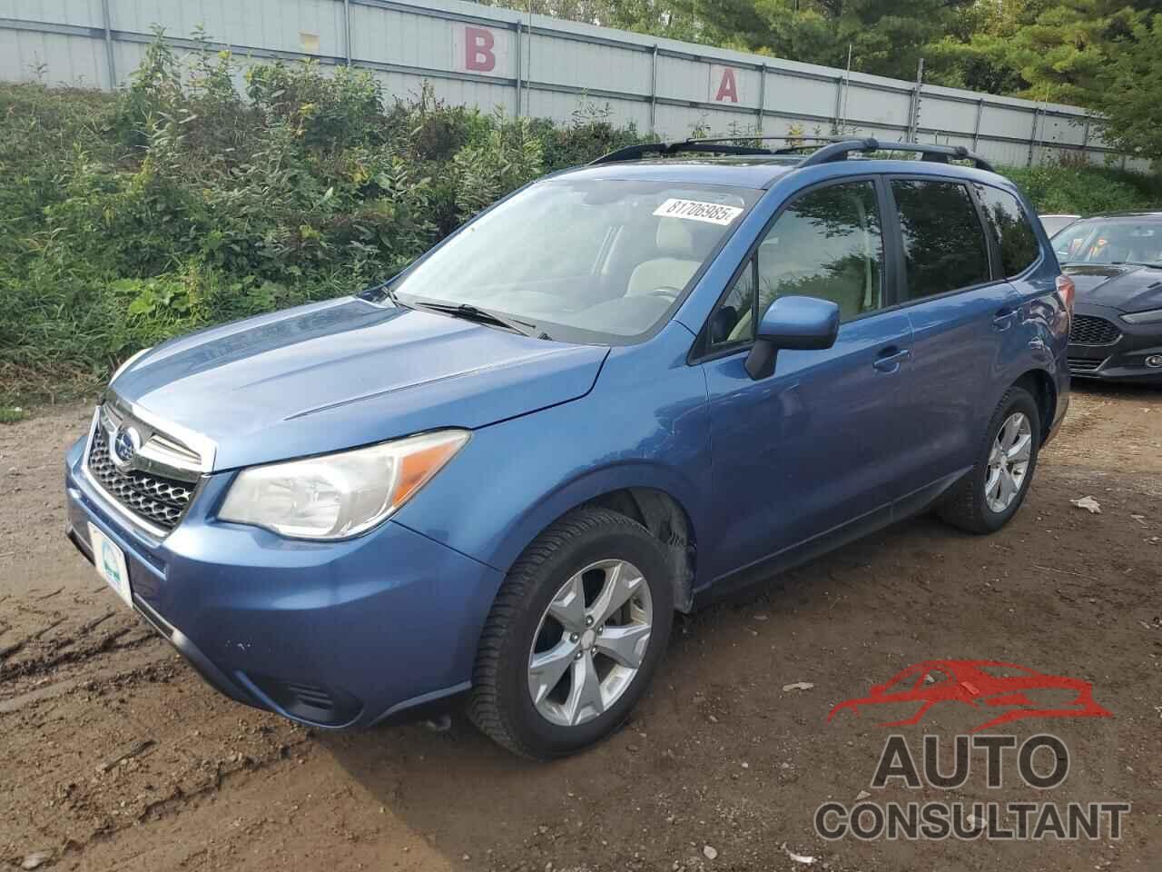 SUBARU FORESTER 2015 - JF2SJAFCXFH546216
