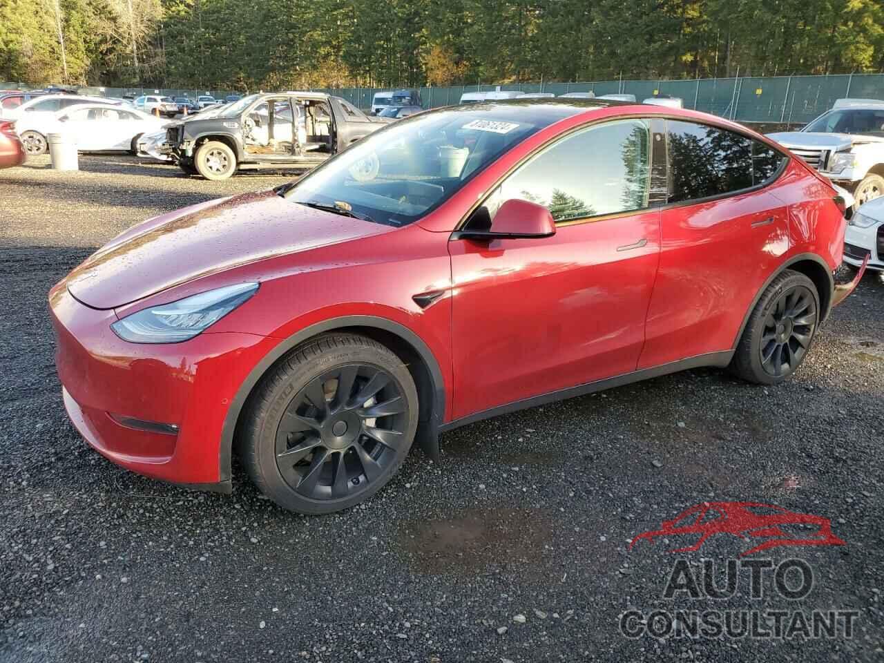 TESLA MODEL Y 2022 - 7SAYGDEE6NF364817