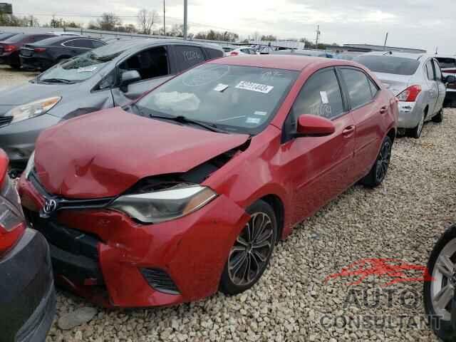 TOYOTA COROLLA 2016 - 2T1BURHE0GC482311