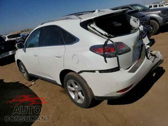 LEXUS RX350 2013 - 2T2BK1BA6DC178534