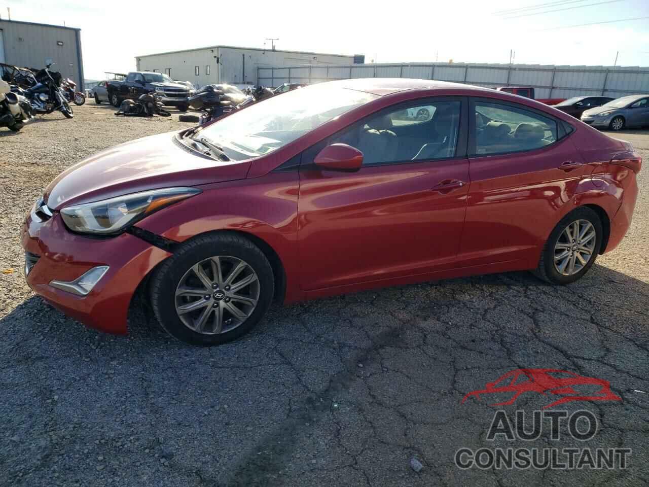 HYUNDAI ELANTRA 2016 - KMHDH4AE3GU517996