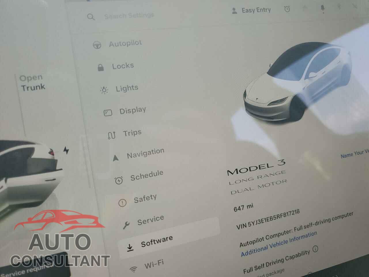 TESLA MODEL 3 2024 - 5YJ3E1EB5RF817218
