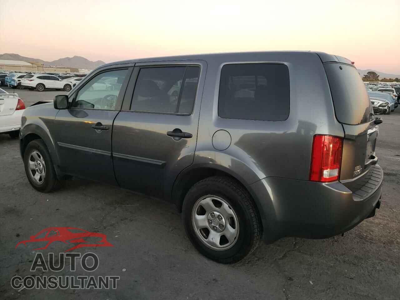 HONDA PILOT 2012 - 5FNYF3H24CB014272