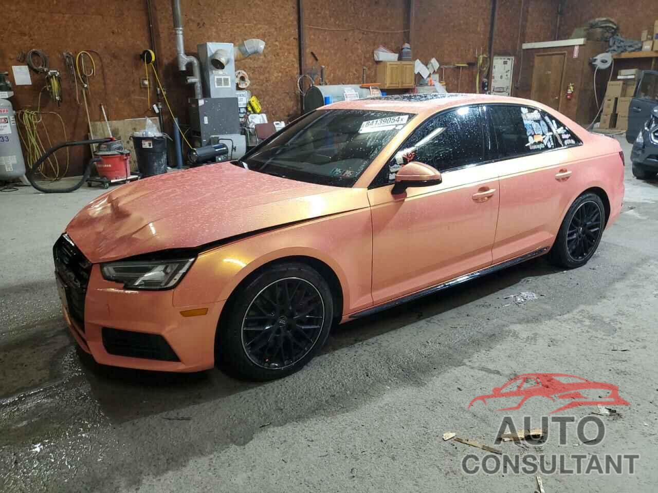 AUDI A4 2018 - WAUENAF41JA098648