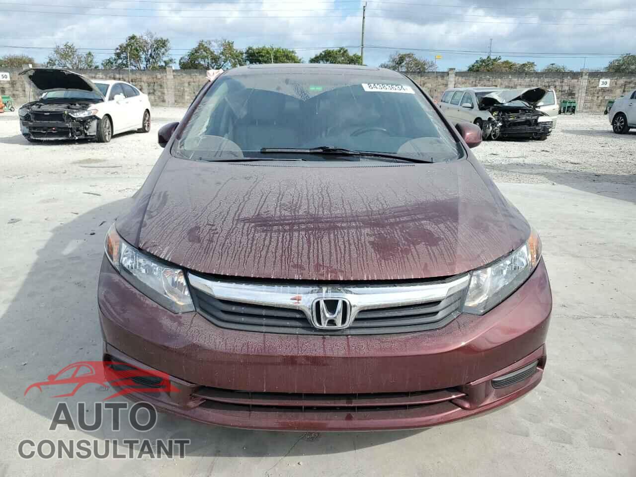 HONDA CIVIC 2012 - 19XFB2F93CE045130