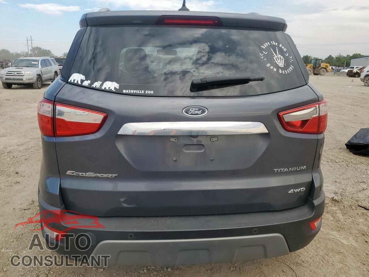 FORD ECOSPORT 2021 - MAJ6S3KLXMC400512