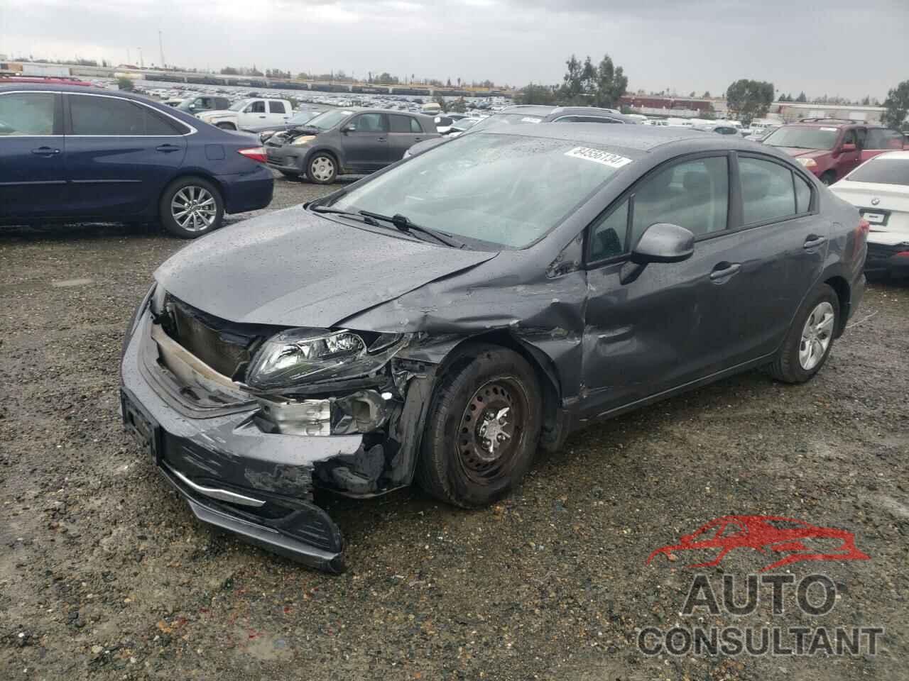 HONDA CIVIC 2013 - 19XFB2F50DE270751