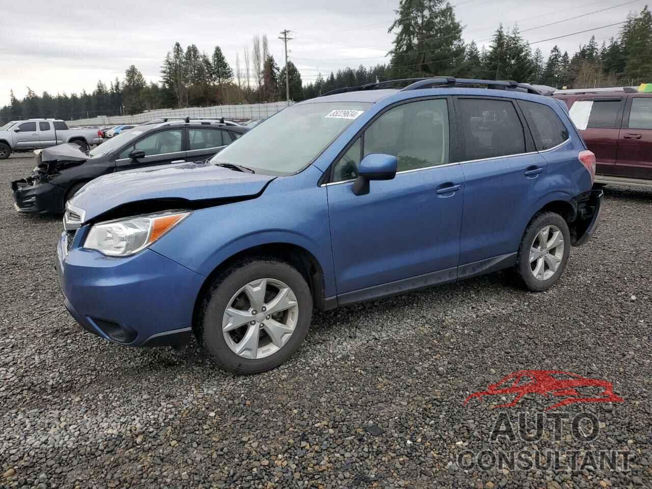 SUBARU FORESTER 2016 - JF2SJAHC8GH435484