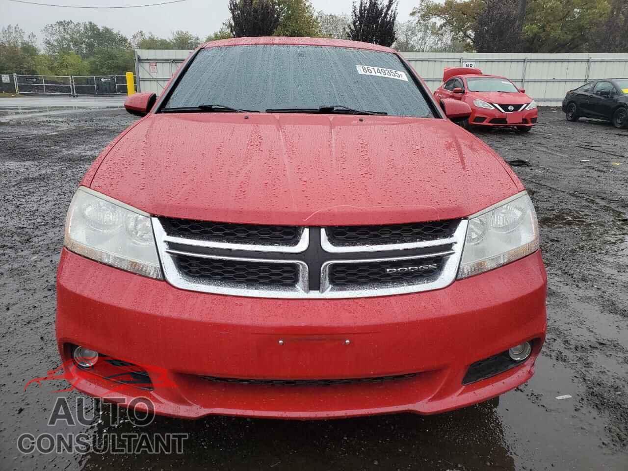 DODGE AVENGER 2012 - 1C3CDZEG4CN112341