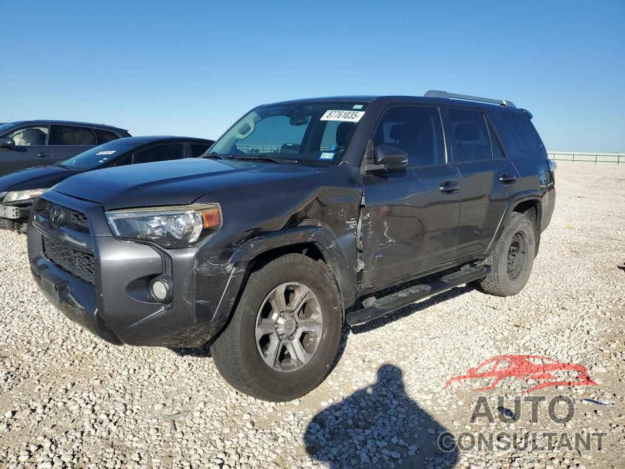 TOYOTA 4RUNNER 2016 - JTEZU5JR5G5119564