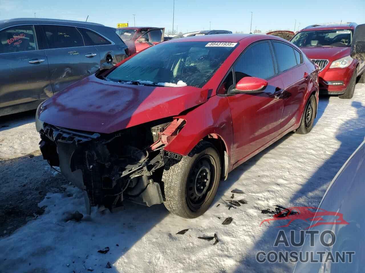 KIA FORTE 2016 - KNAFK4A6XG5566112