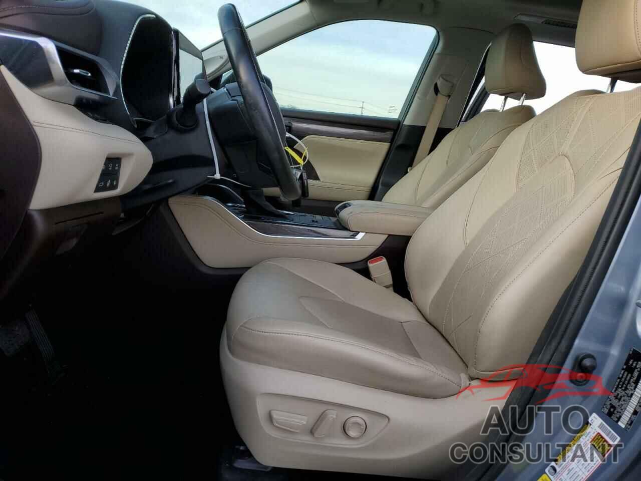 TOYOTA HIGHLANDER 2021 - 5TDEBRCH9MS020417