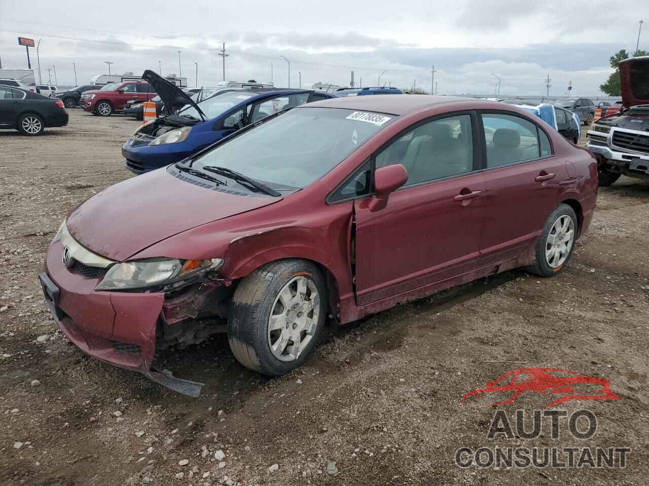 HONDA CIVIC 2009 - 19XFA16569E037705