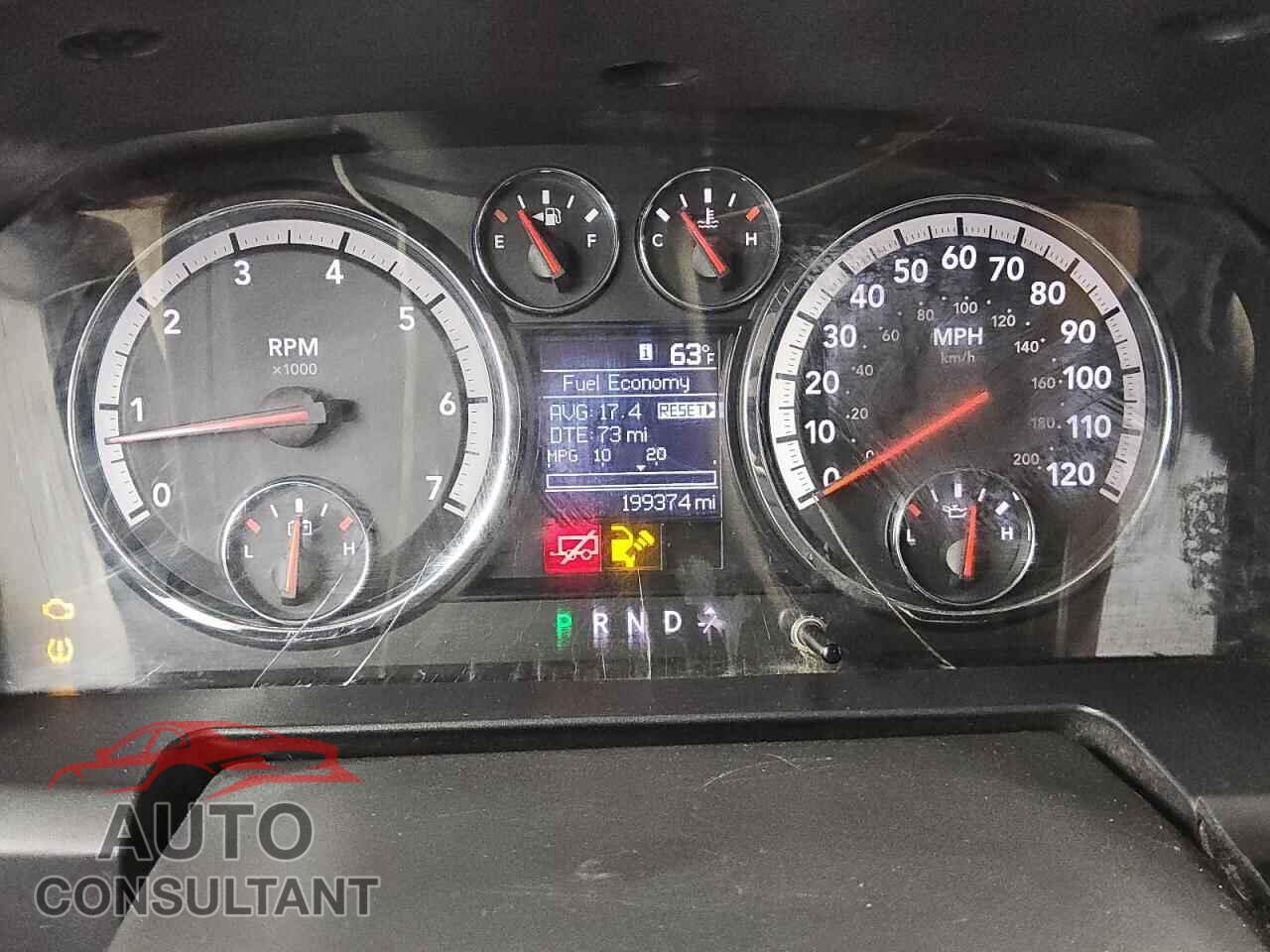 DODGE RAM 1500 2012 - 1C6RD7FP3CS203036