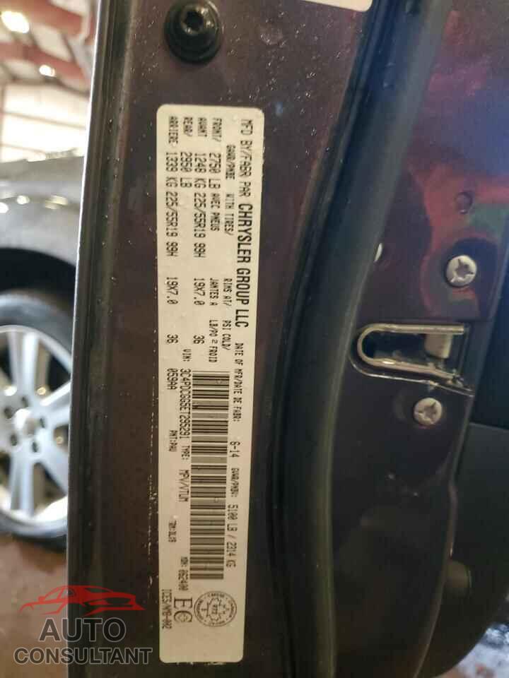 DODGE JOURNEY 2014 - 3C4PDCGG5ET295291