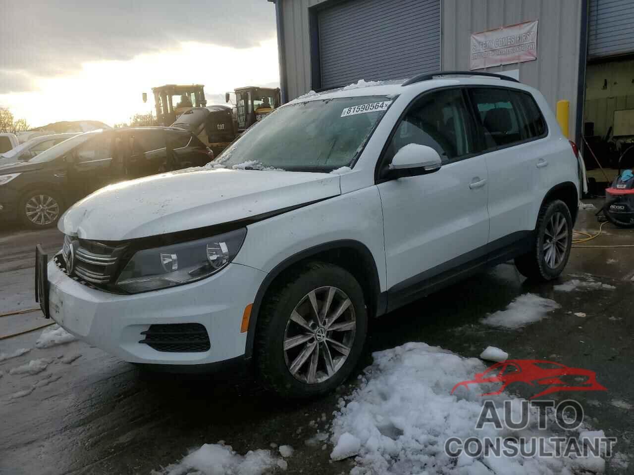 VOLKSWAGEN TIGUAN 2017 - WVGBV7AX8HK048632