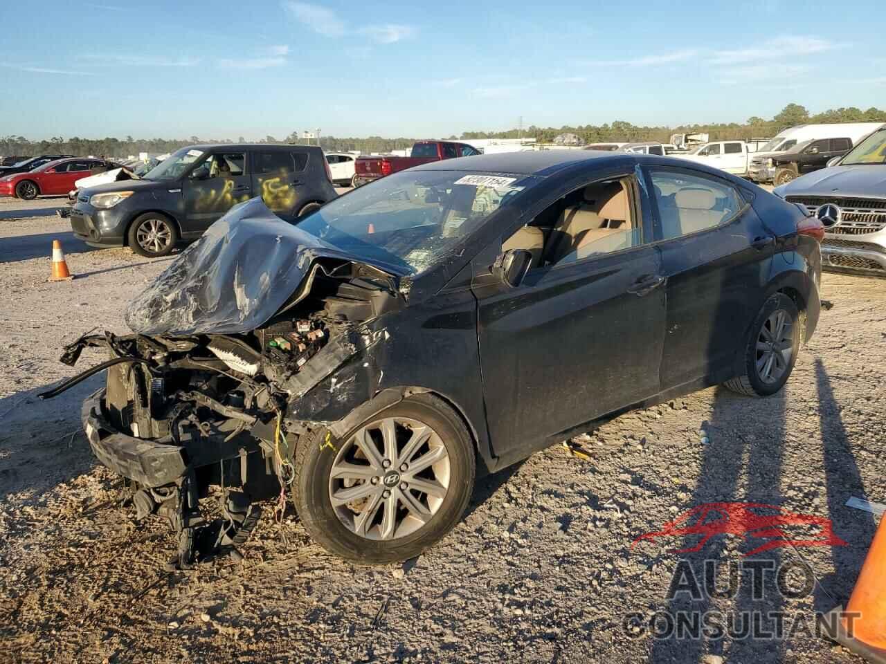 HYUNDAI ELANTRA 2014 - KMHDH4AE8EU109328