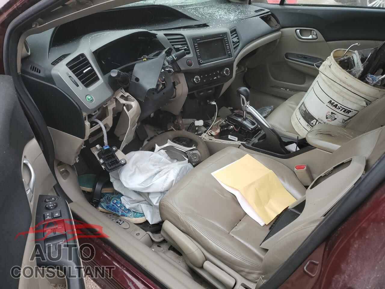 HONDA CIVIC 2012 - 2HGFB2F99CH509172