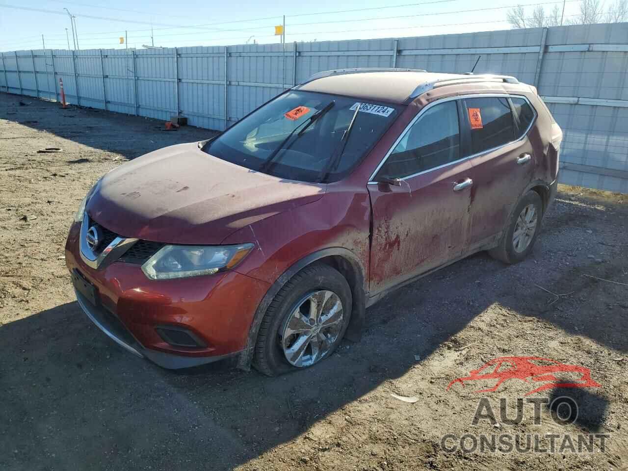 NISSAN ROGUE 2015 - KNMAT2MV5FP545351