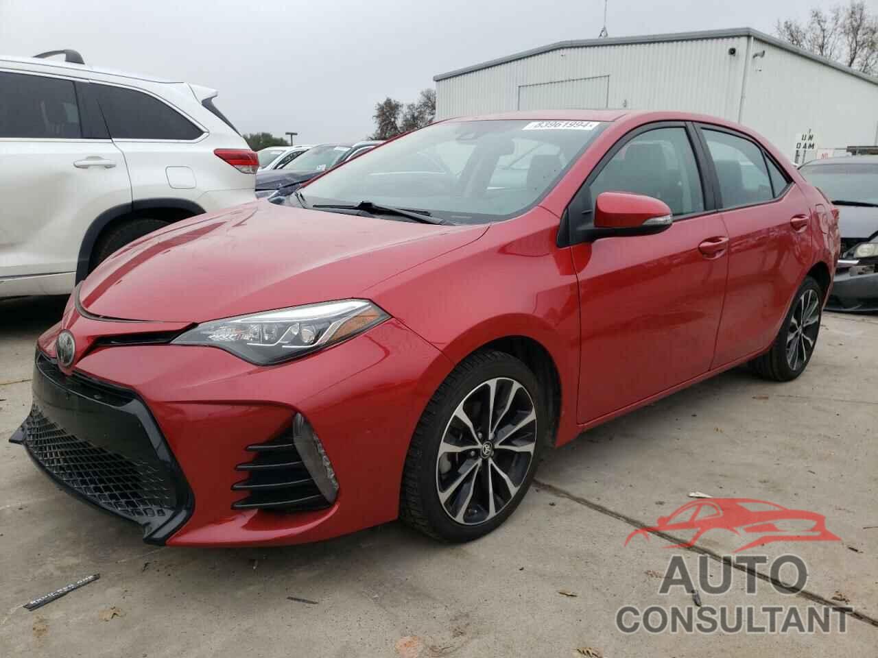 TOYOTA COROLLA 2017 - 2T1BURHE9HC799344