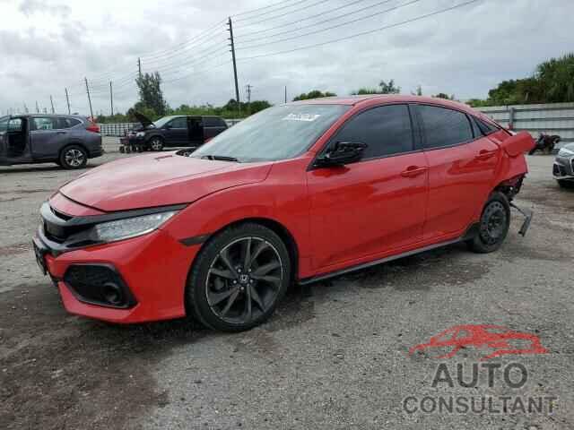 HONDA CIVIC 2017 - SHHFK7H9XHU229913