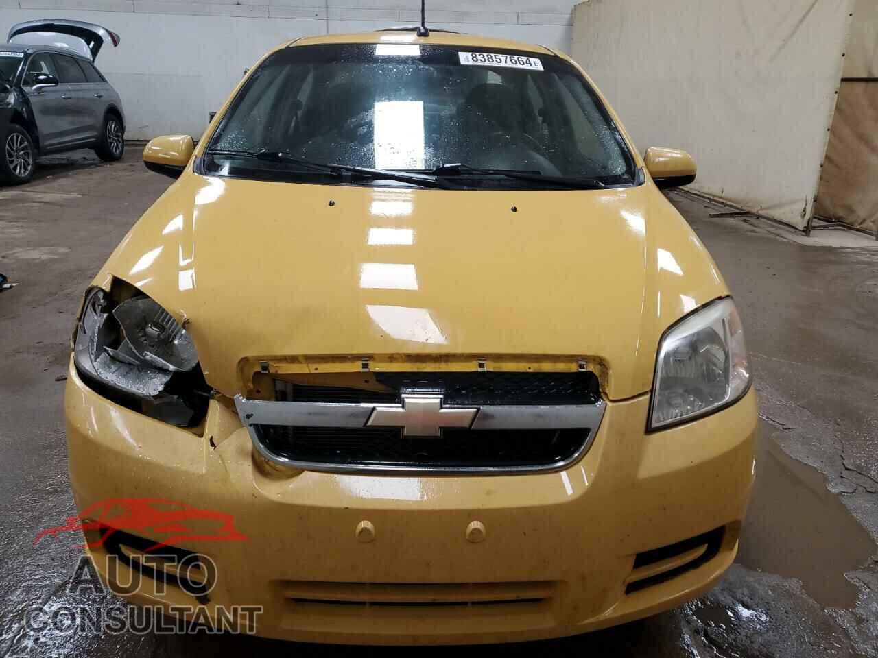 CHEVROLET AVEO 2011 - KL1TD5DE5BB185603