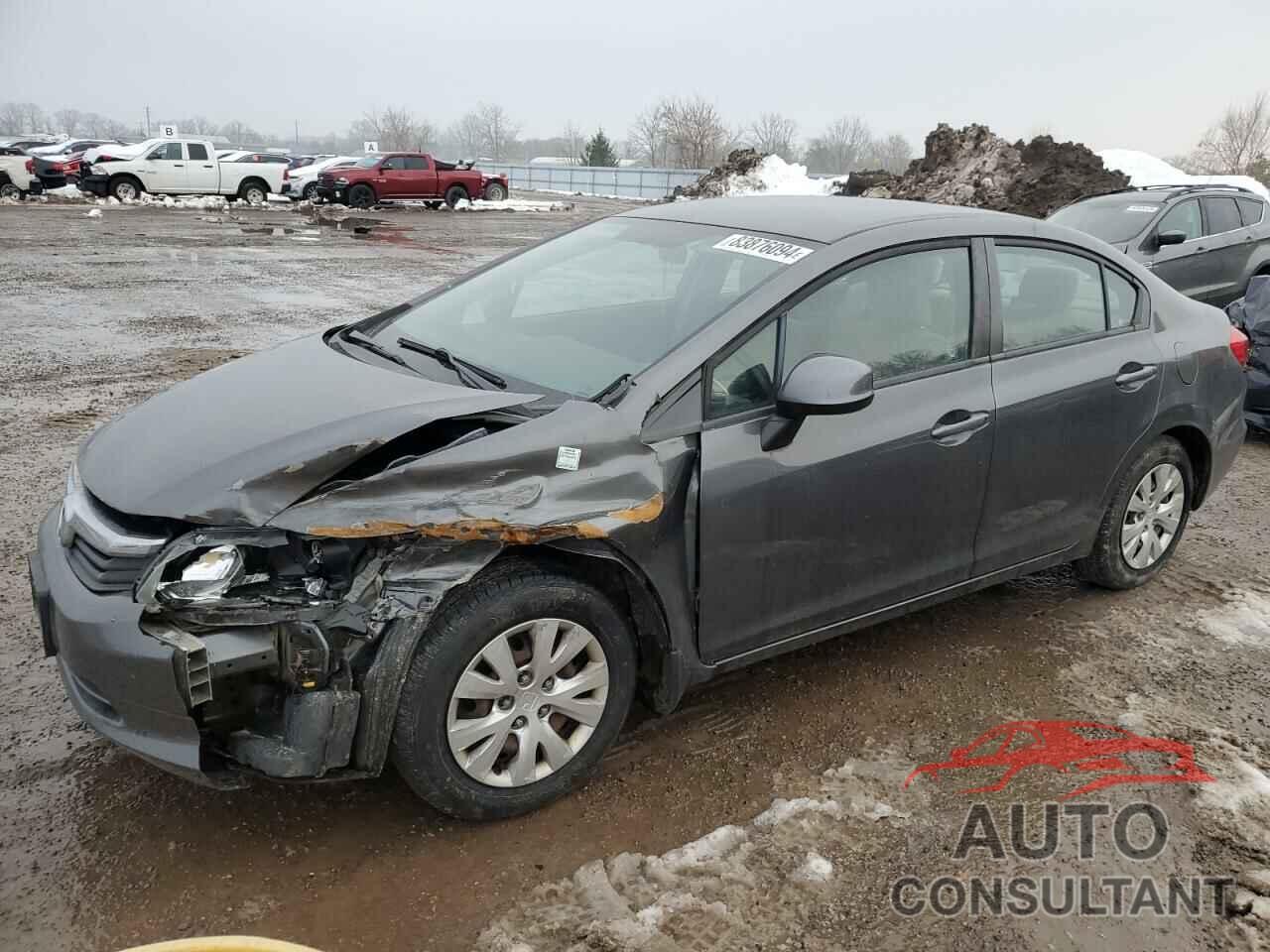 HONDA CIVIC 2012 - 2HGFB2F44CH111078