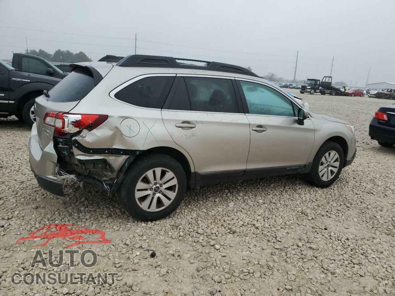 SUBARU OUTBACK 2017 - 4S4BSAFCXH3334276