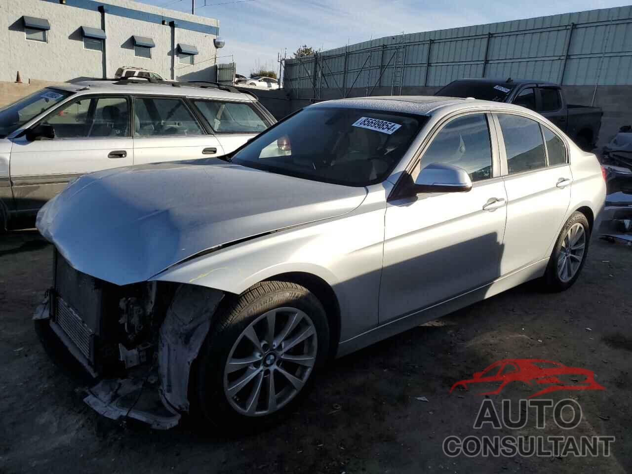 BMW 3 SERIES 2017 - WBA8E1G30HNU15437