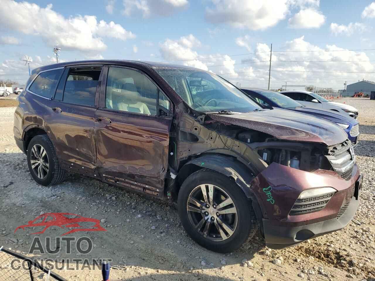 HONDA PILOT 2017 - 5FNYF5H86HB031954