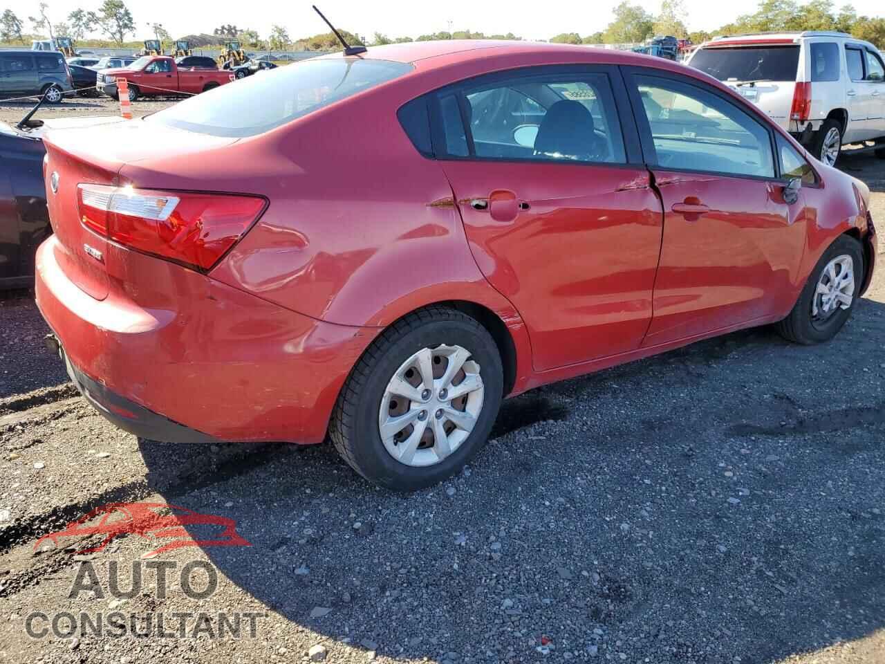 KIA RIO 2012 - KNADN4A33C6076684