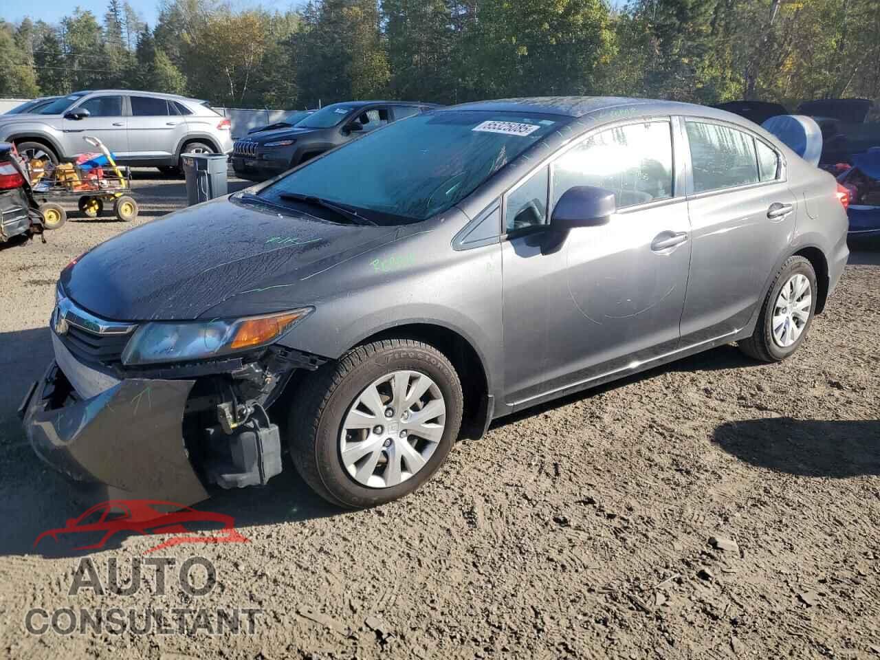 HONDA CIVIC 2012 - 2HGFB2F47CH047277