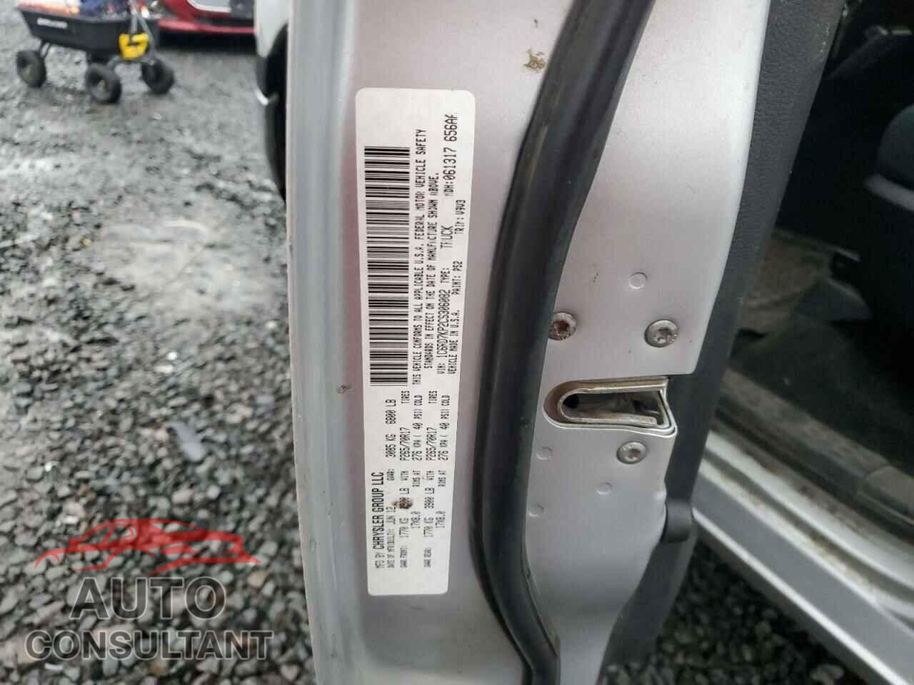 DODGE RAM 1500 2012 - 1C6RD7KP2CS306082