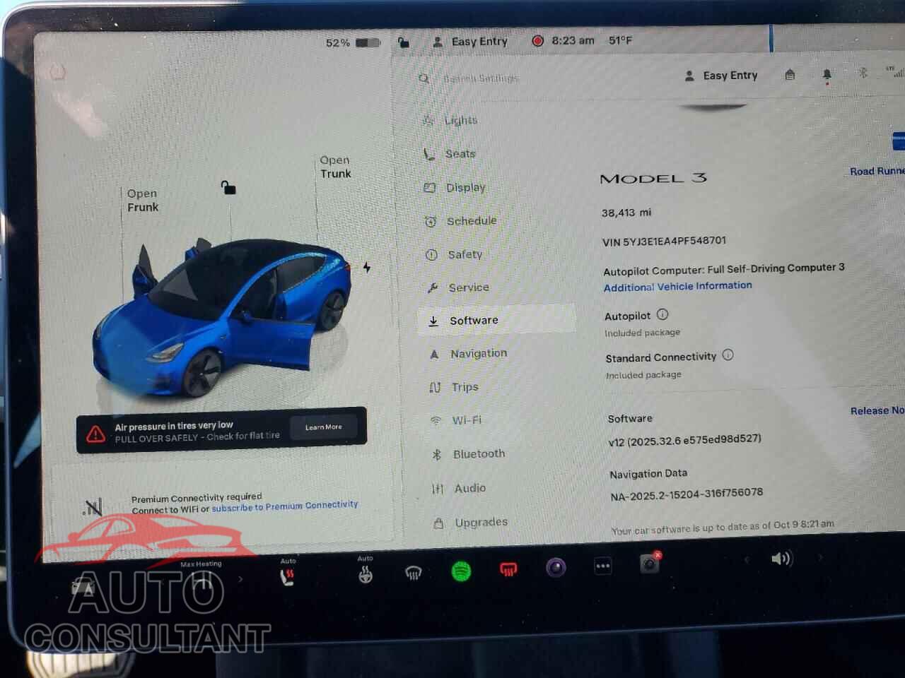 TESLA MODEL 3 2023 - 5YJ3E1EA4PF548701