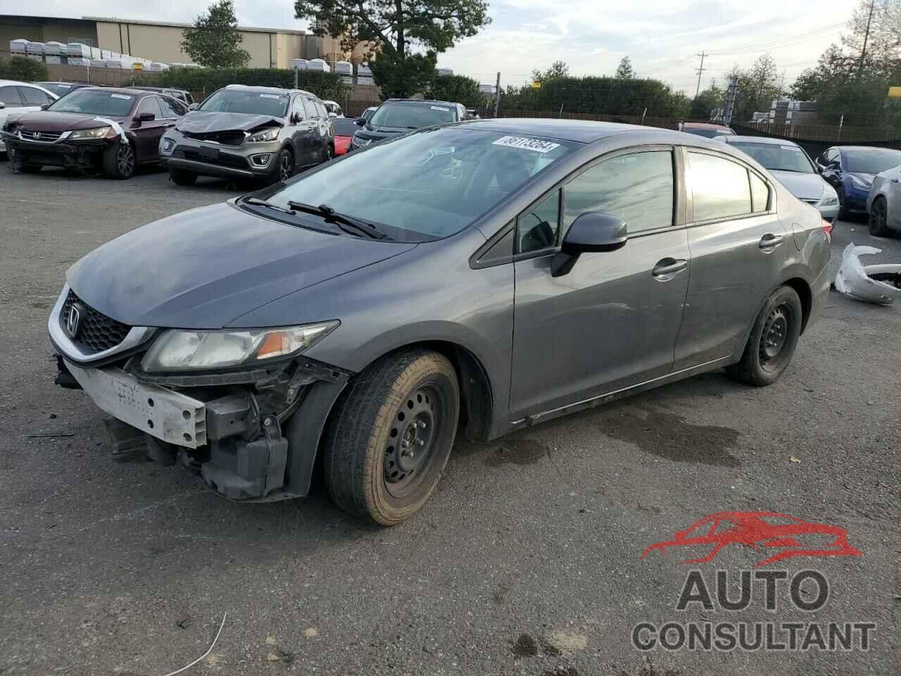 HONDA CIVIC 2013 - 19XFB2F58DE270710