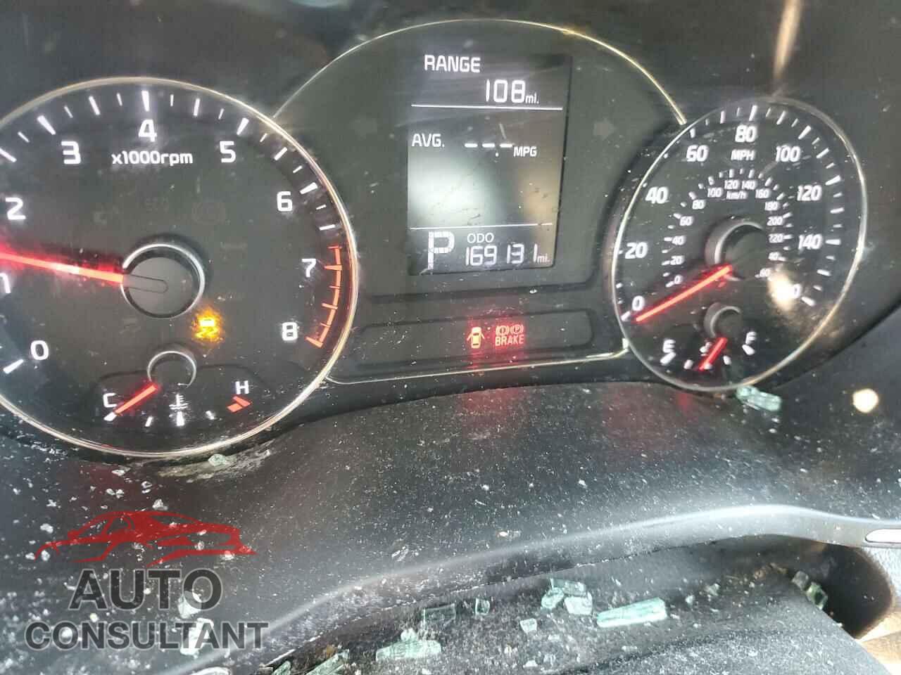 KIA FORTE 2016 - KNAFX4A65G5500911